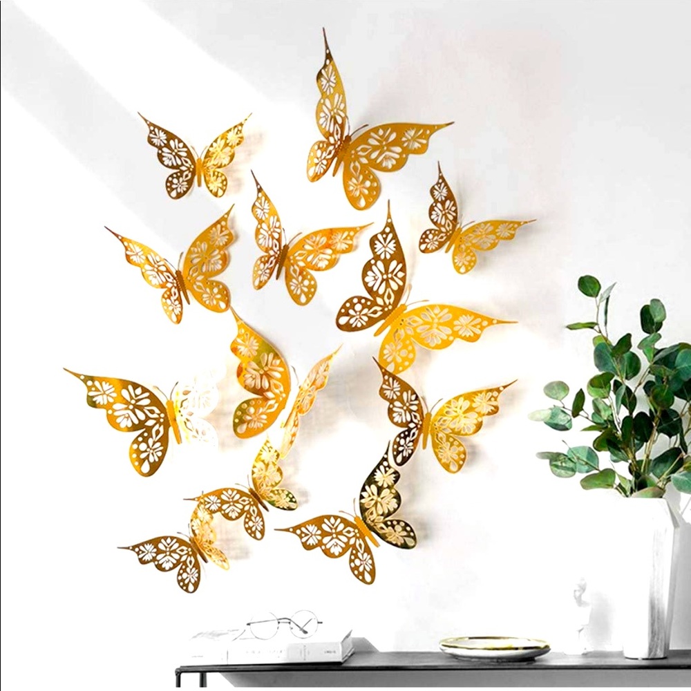 Butterfly wall decoration